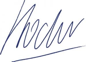 Signatur von Ulrike Stöckle